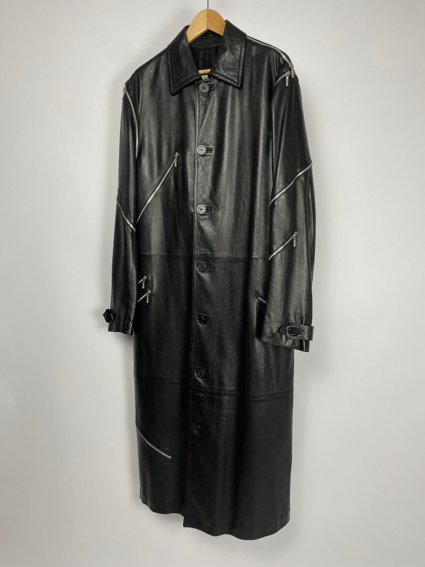 Gianni Versace Man F/W 1998 Soft Leather Coat