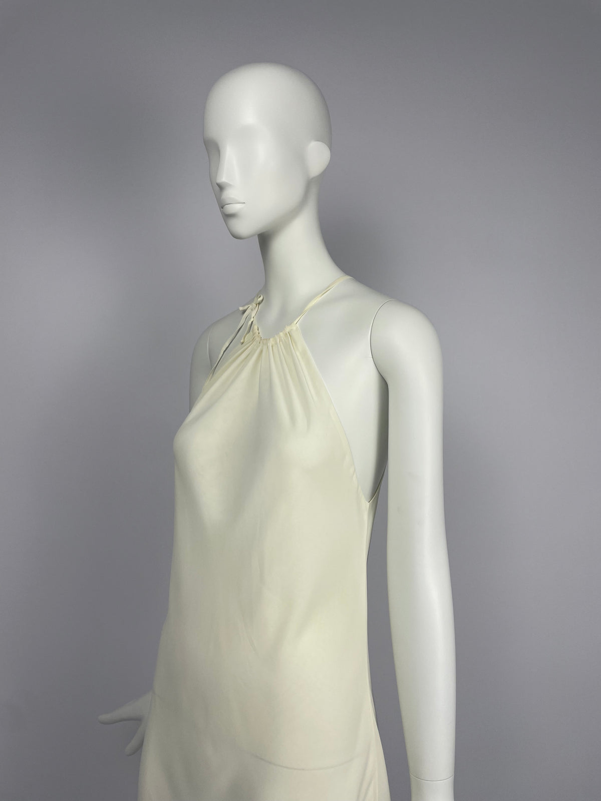Gai Mattiolo 2000’s Double layer asymmetrical maxi dress