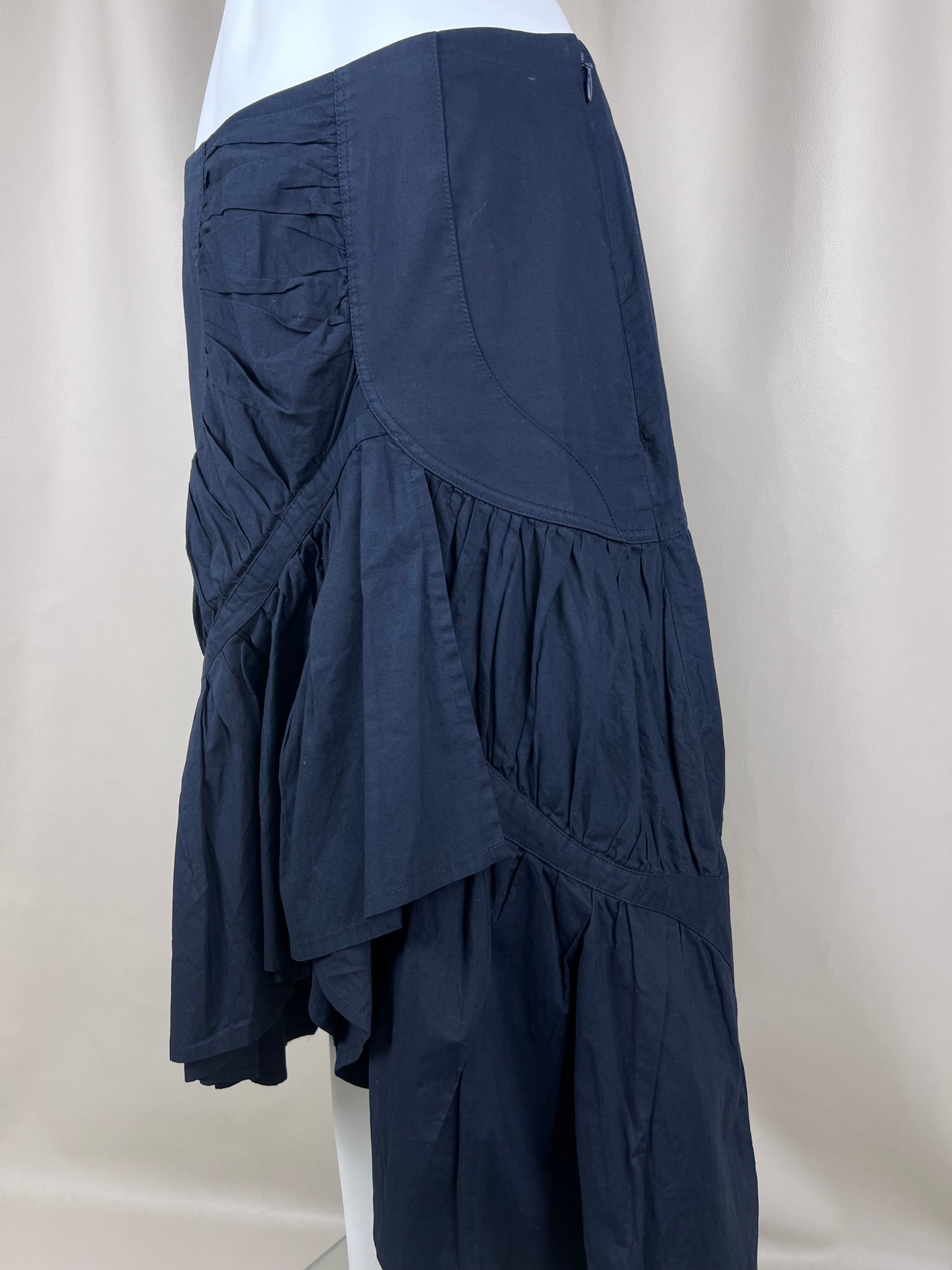 Issey Miyake mid 2000’s flared midi skirt (M)