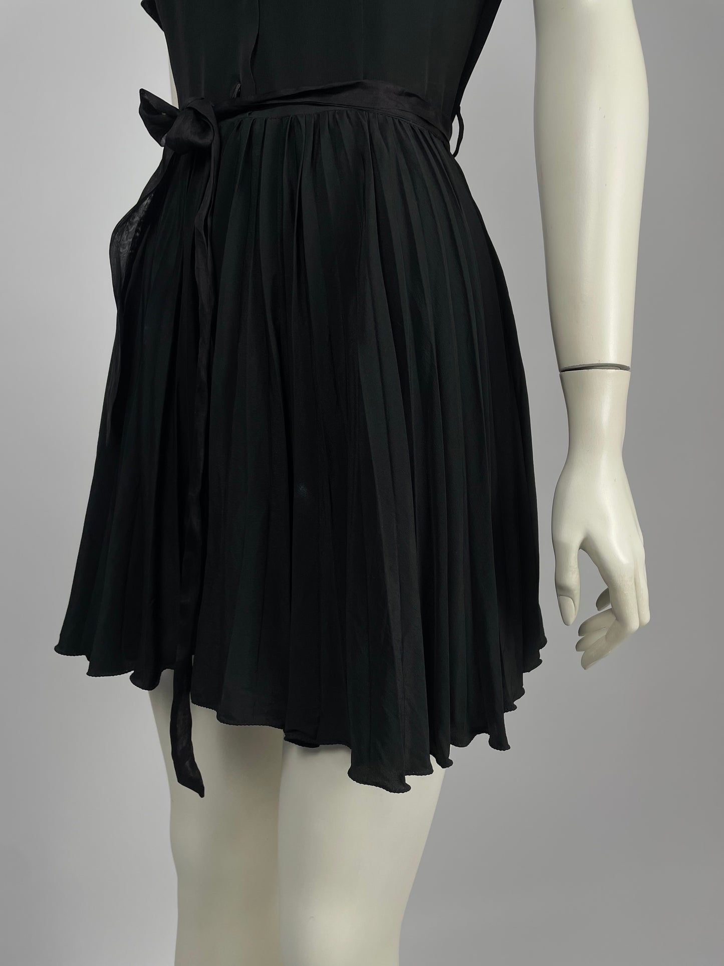 Blumarine 1990’s Tie mini dress.