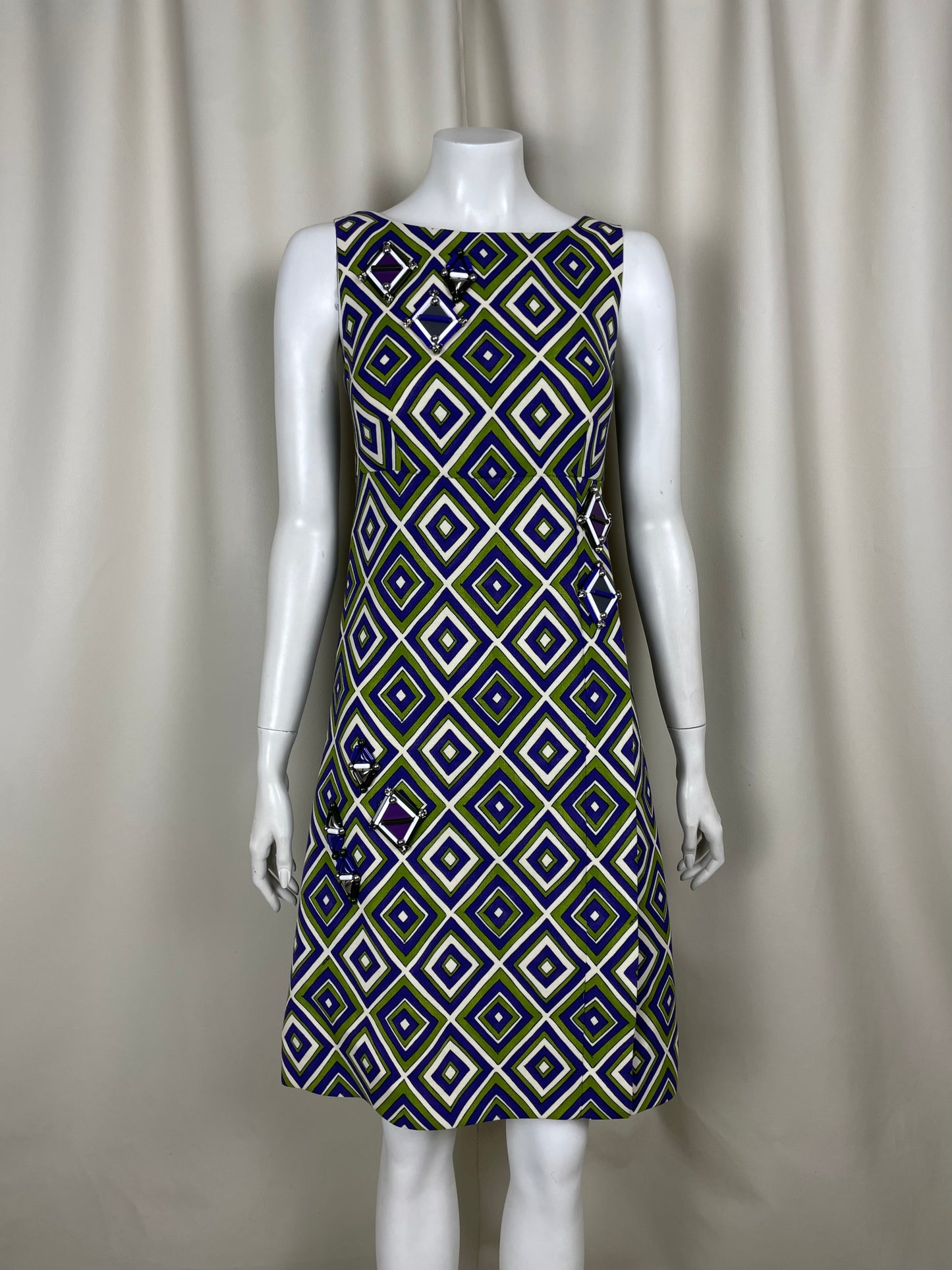 Prada F/W 2012 Resin Applique dress