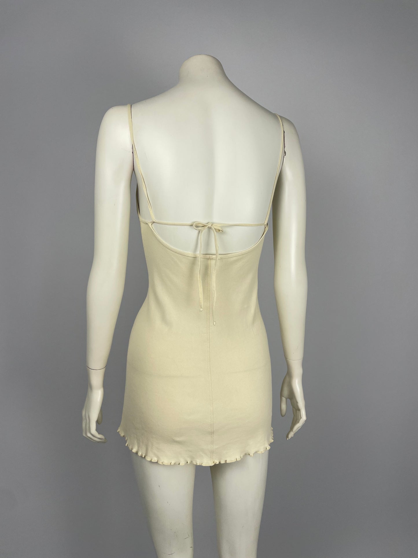 Plein Sud S/S 1993 tie mini dress.