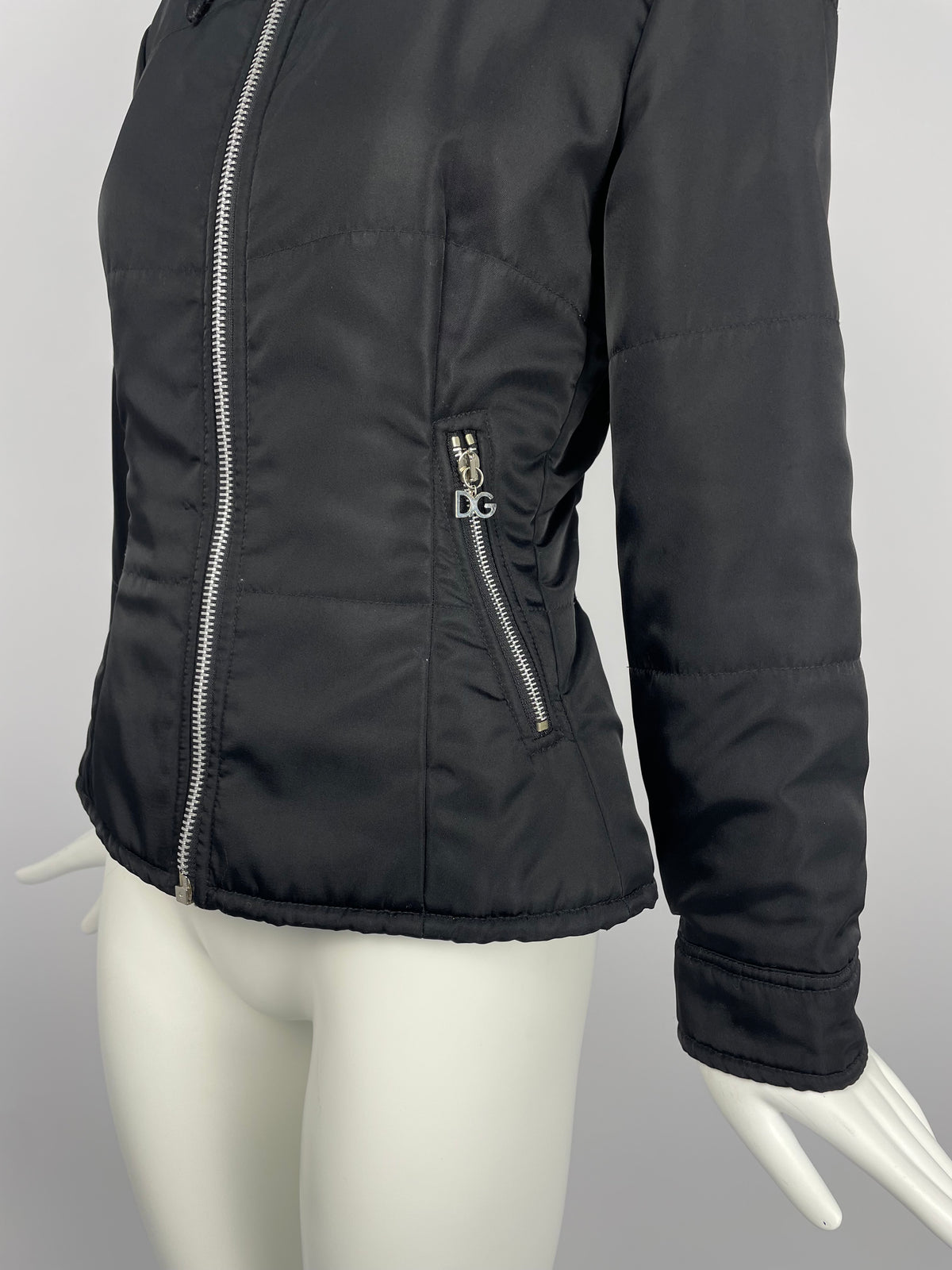 Dolce & Gabbana F/W 1994 Nylon cropped jacket