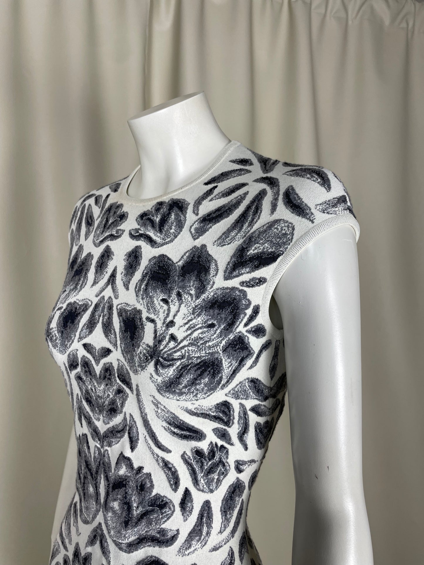 Alexander McQueen 2000’s Knit Printed Dress (S)