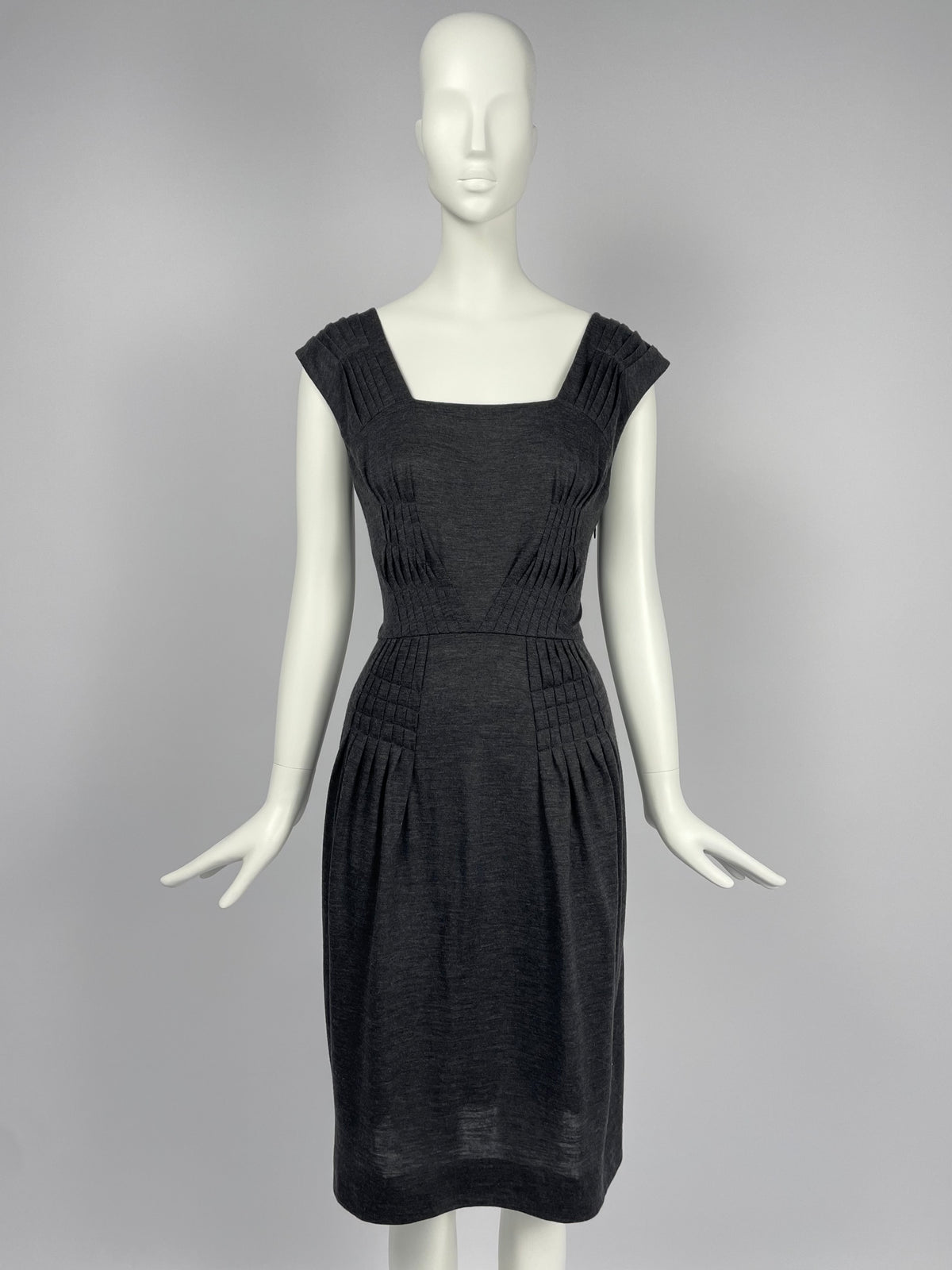 Dior by John Galliano F/W 2007 pleated maxi dress