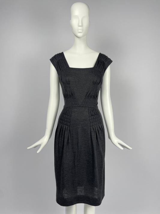 Dior by John Galliano F/W 2007 pleated maxi dress