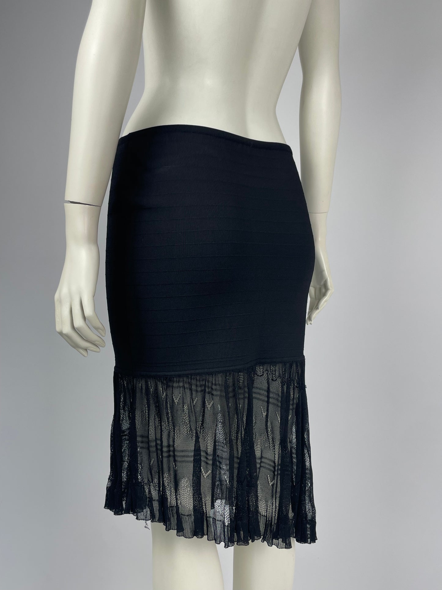 Gianni Versace 1990’s Lace Mini Skirt