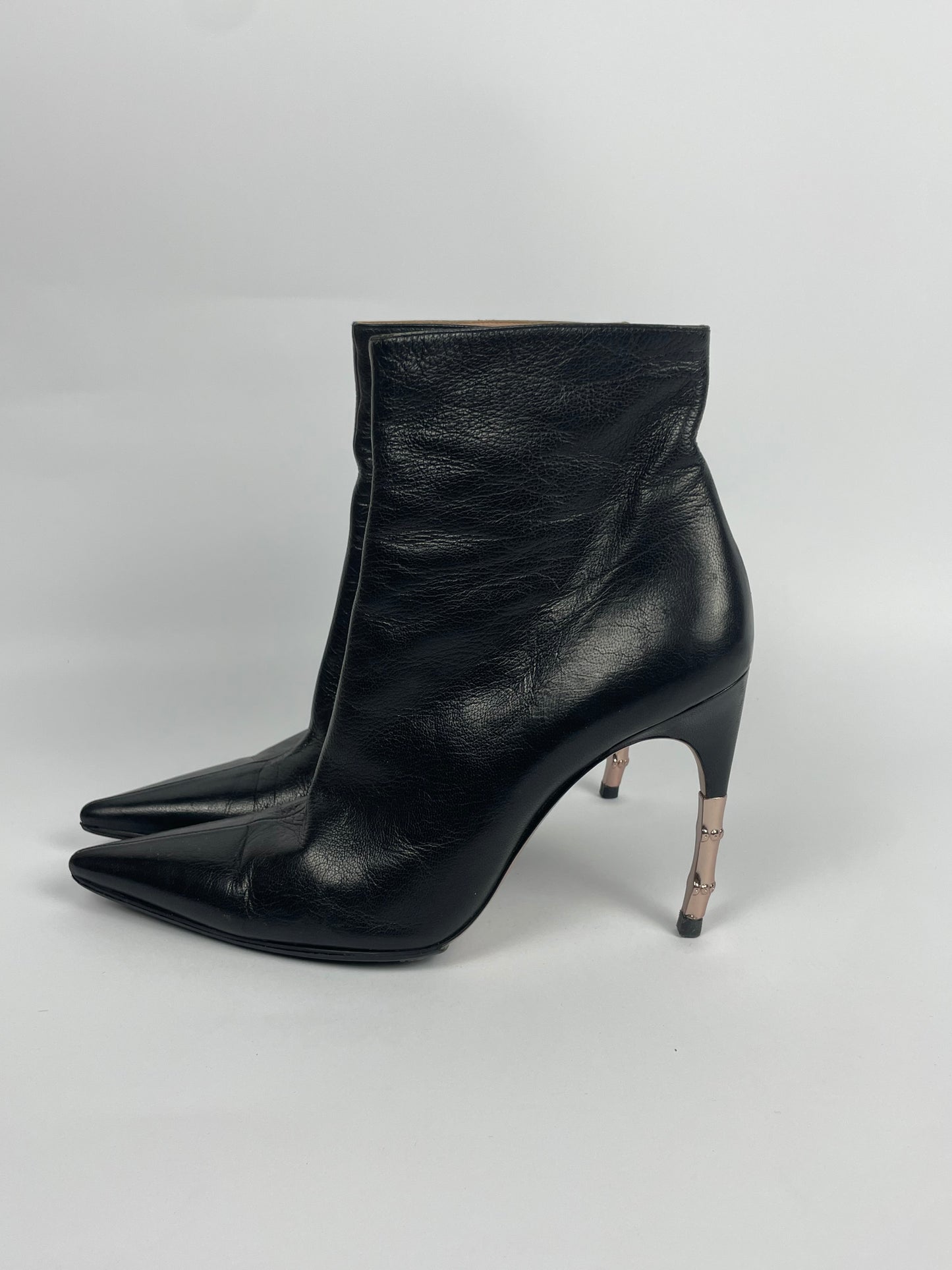 Gucci by Tom Ford 2000’s Bamboo Heel Boots.