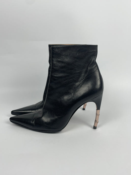 Gucci by Tom Ford 2000’s Bamboo Heel Boots.
