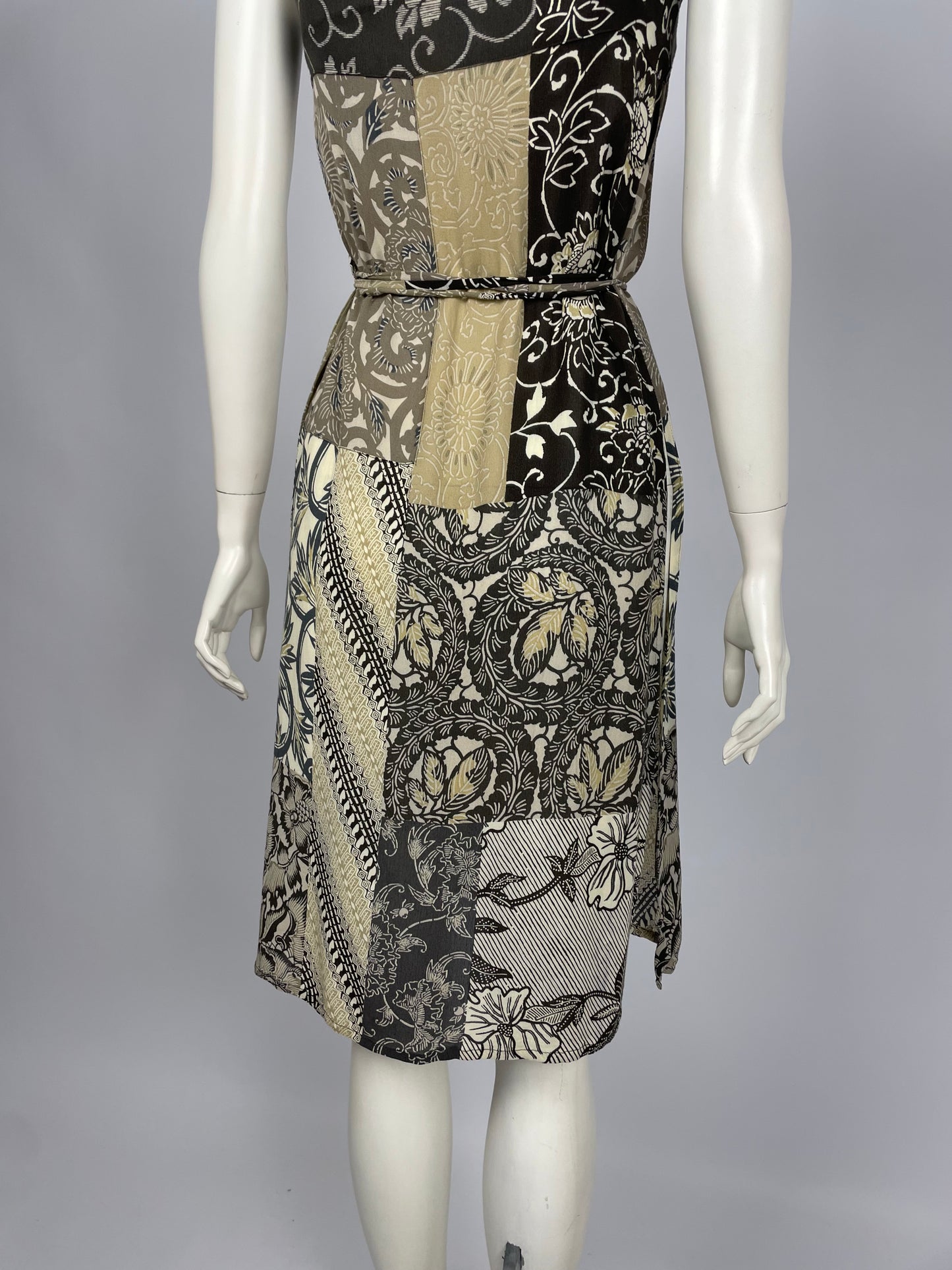 Kenzo 2000’s flower print bondage dress.