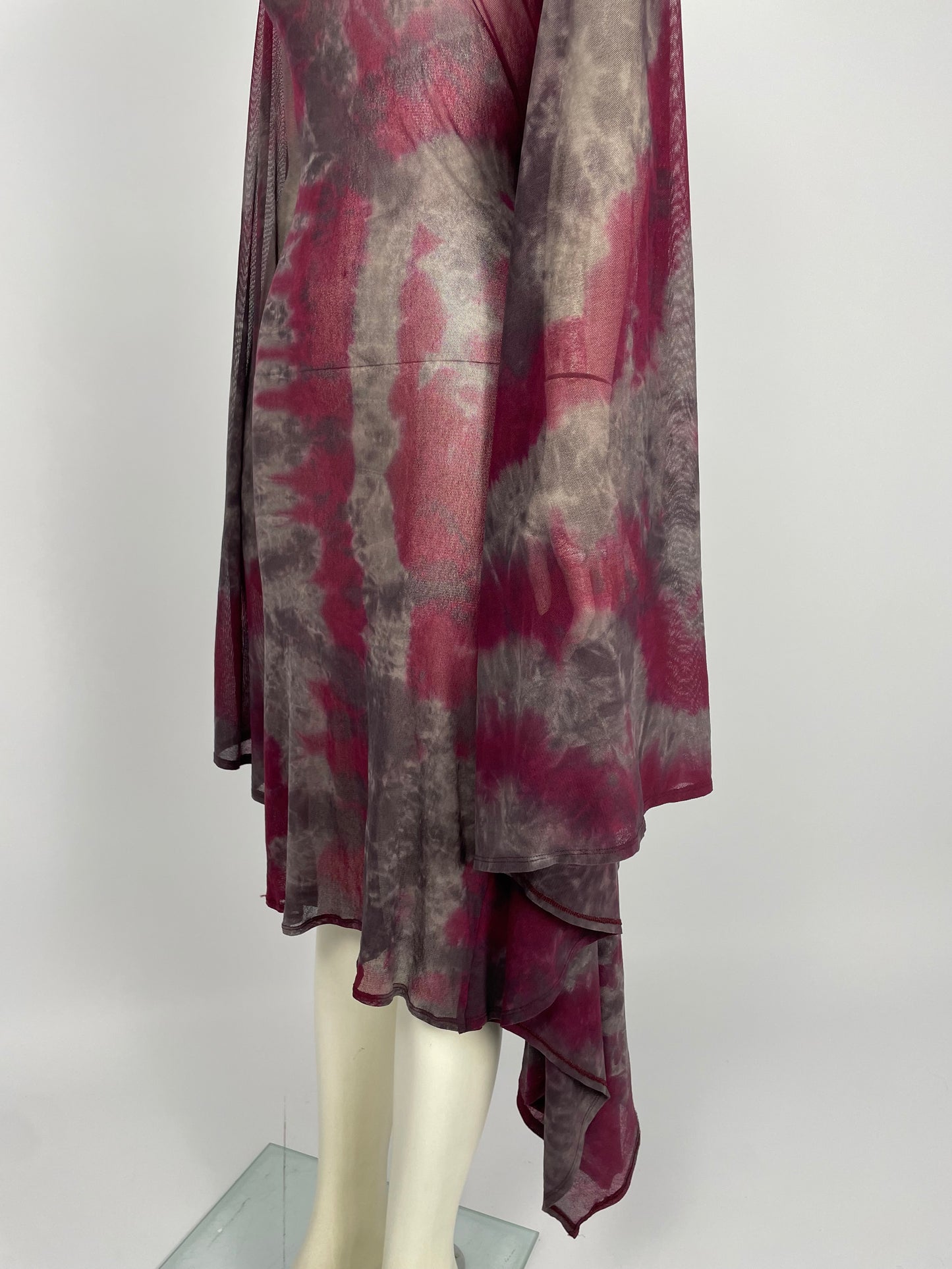 Plein Sud mesh cape dress