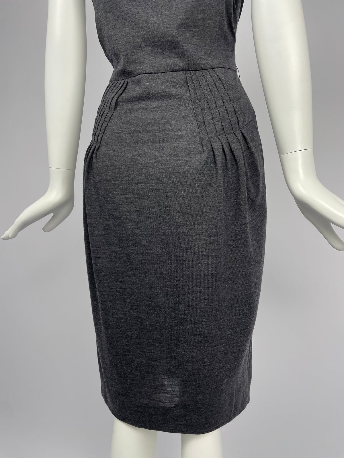 Dior by John Galliano F/W 2007 pleated maxi dress