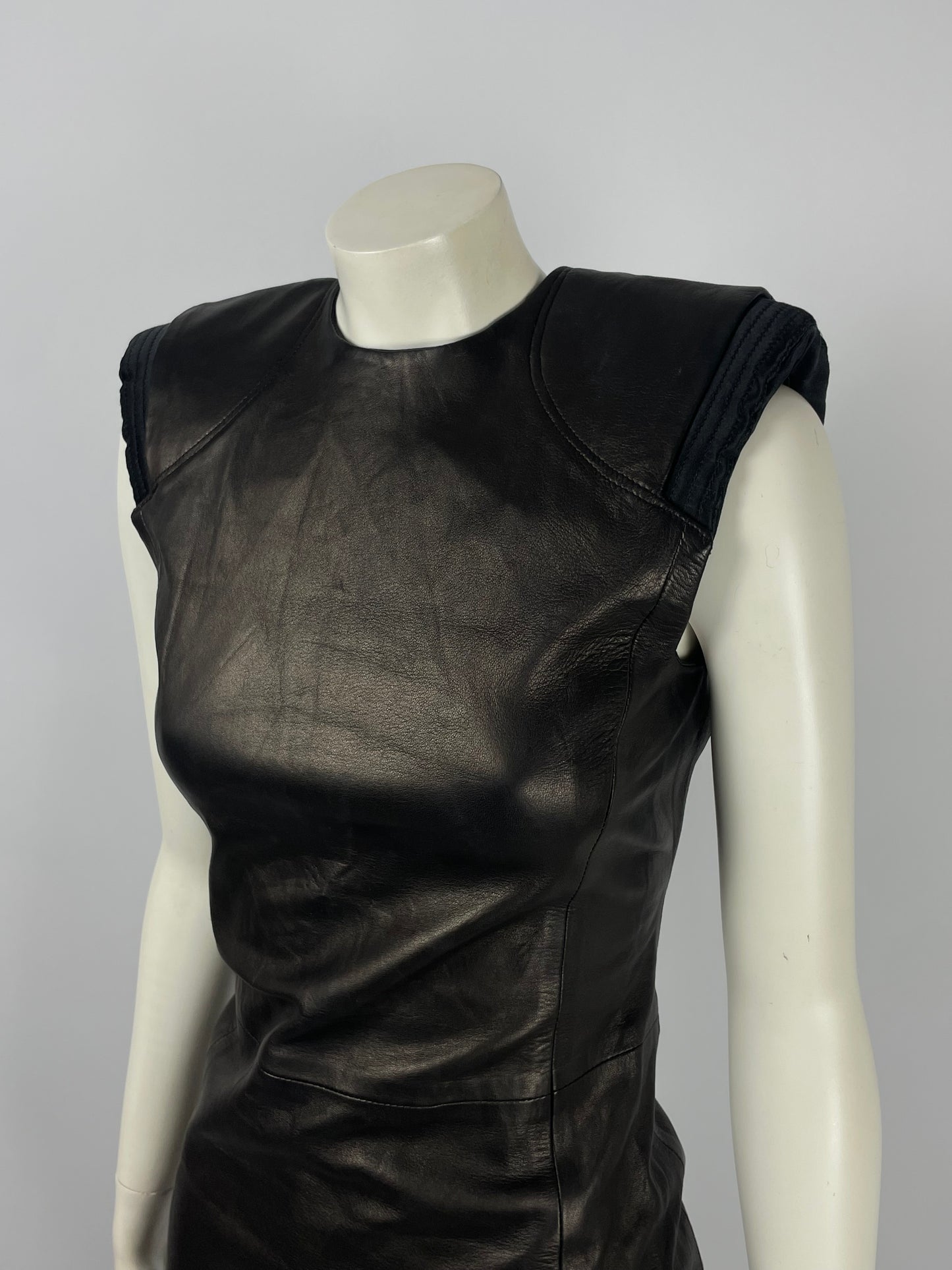 Gianni Versace F/W 2001 Leather Dress