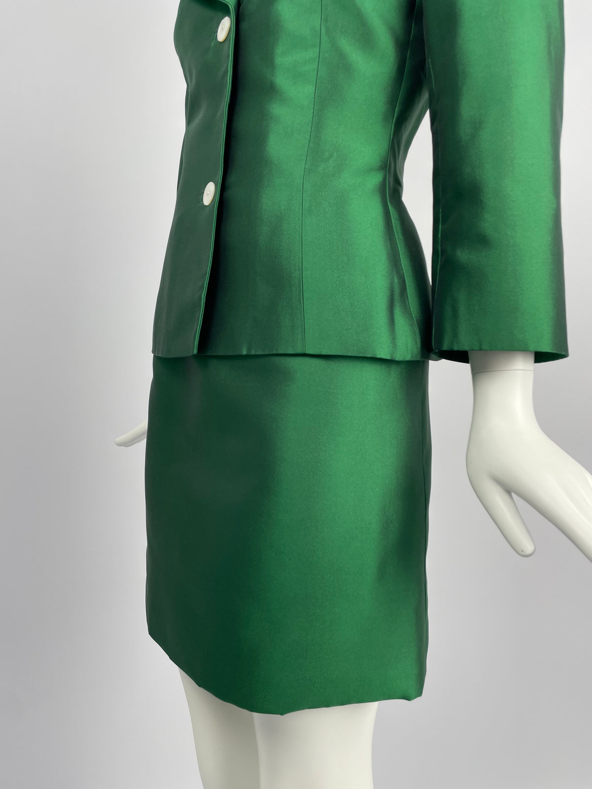 Dolce & Gabbana S/S 1996 Naomi satin suit