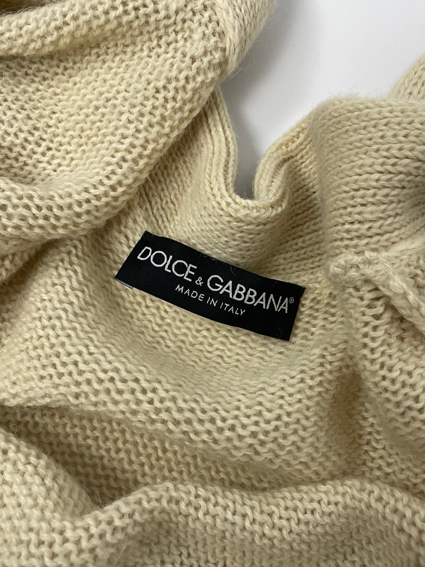 Dolce & Gabbana 2010’s Alpaca tie cardigan