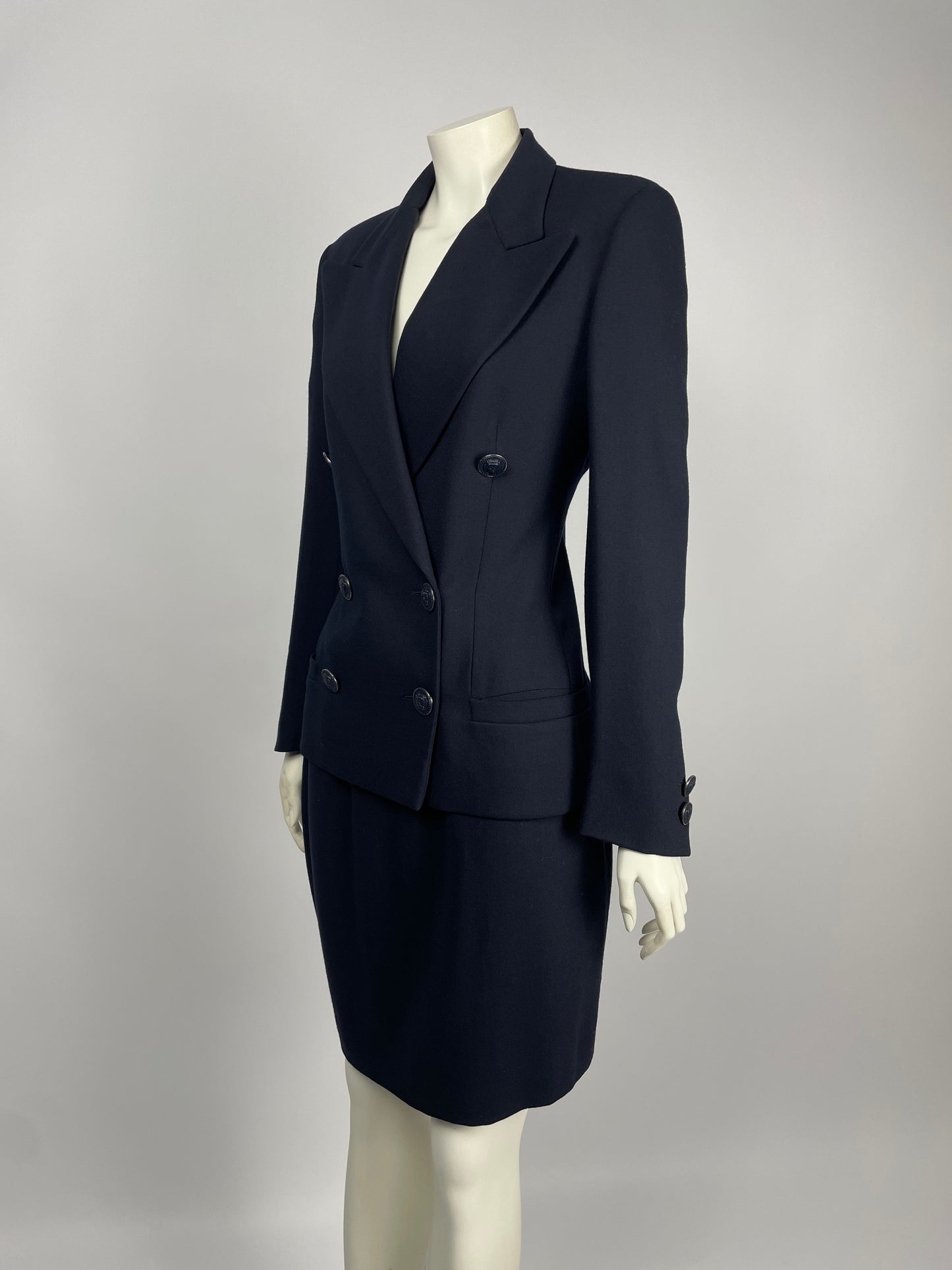 Istante by Gianni Versace early 1990’s double breasted suit