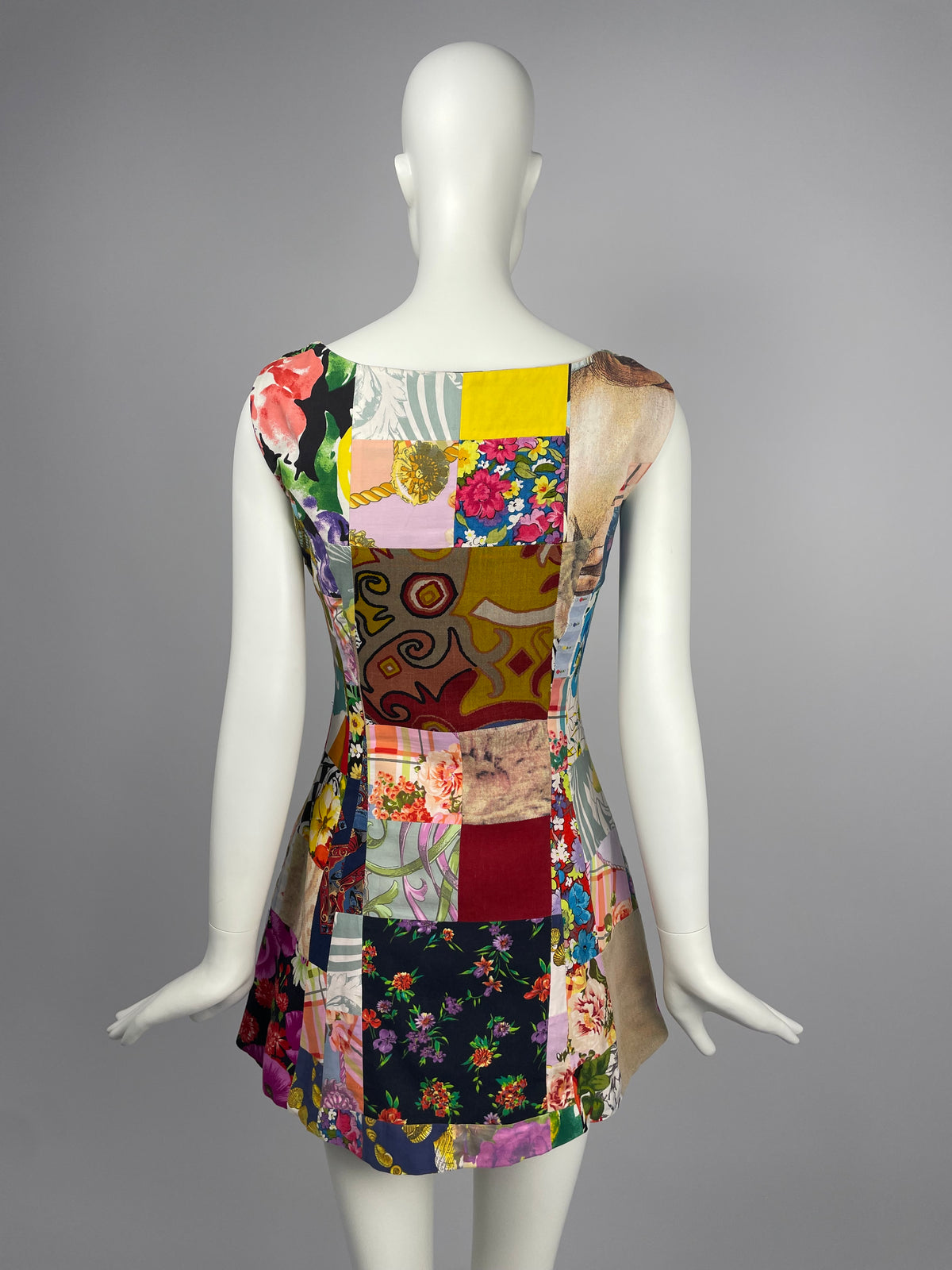 Dolce & Gabbana S/S 1993 Patchwork dress