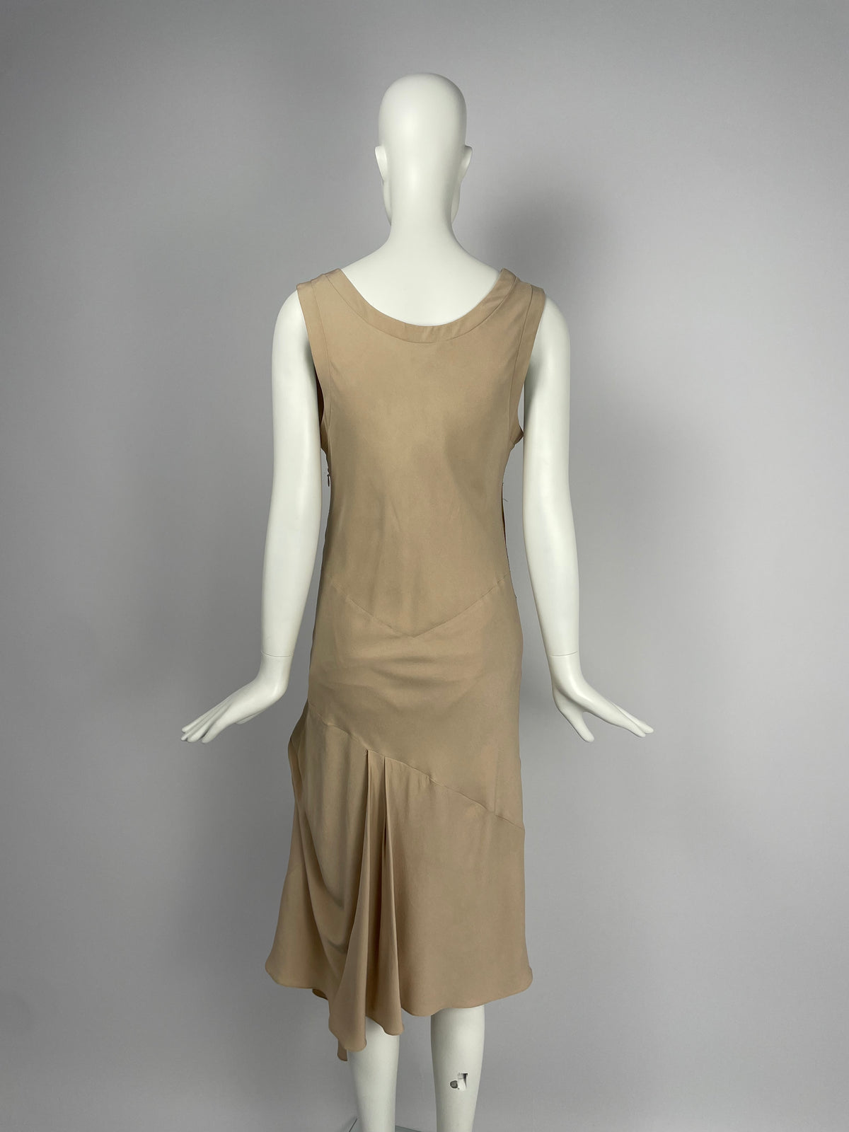 Dior by John Galliano S/S 2007 Pleated maxi dress
