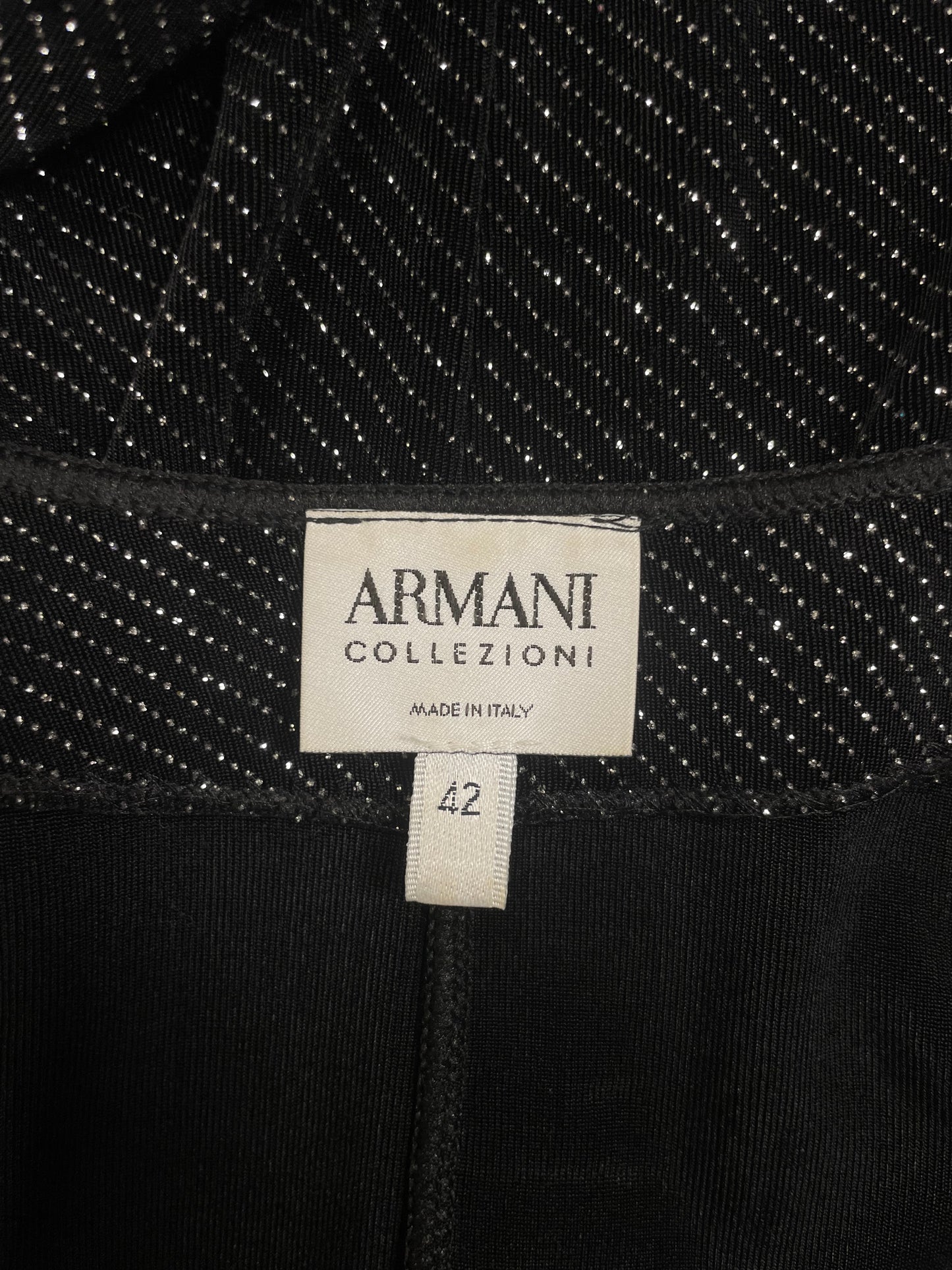 Armani Glittery Pinstripe Blouse (M)