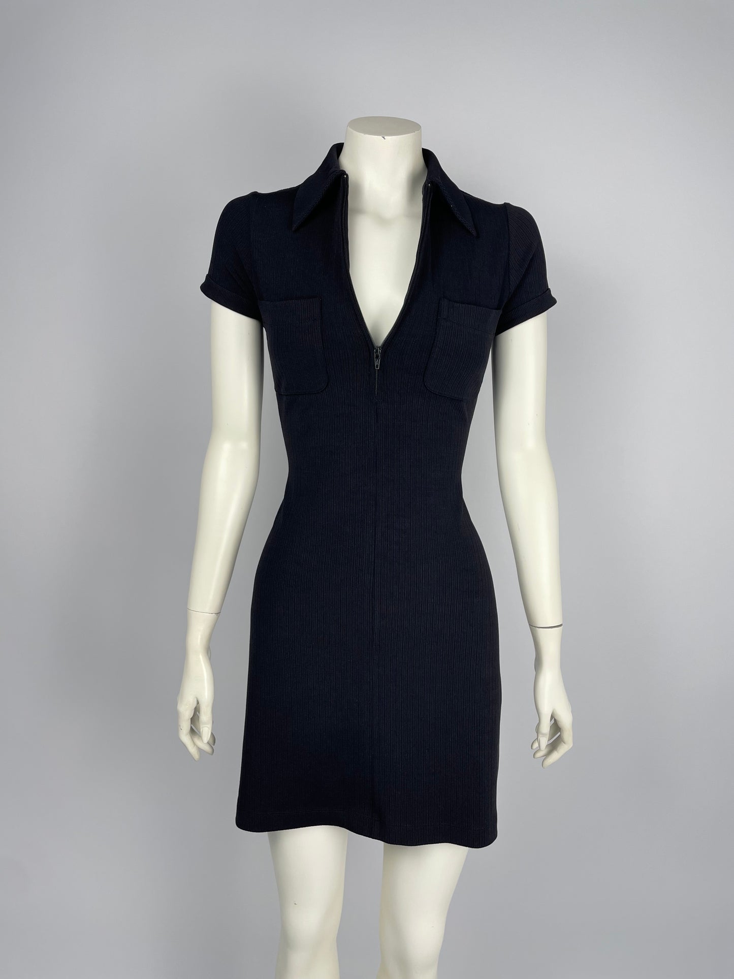 Plein Sud 1990’s heavy knit mini dress.