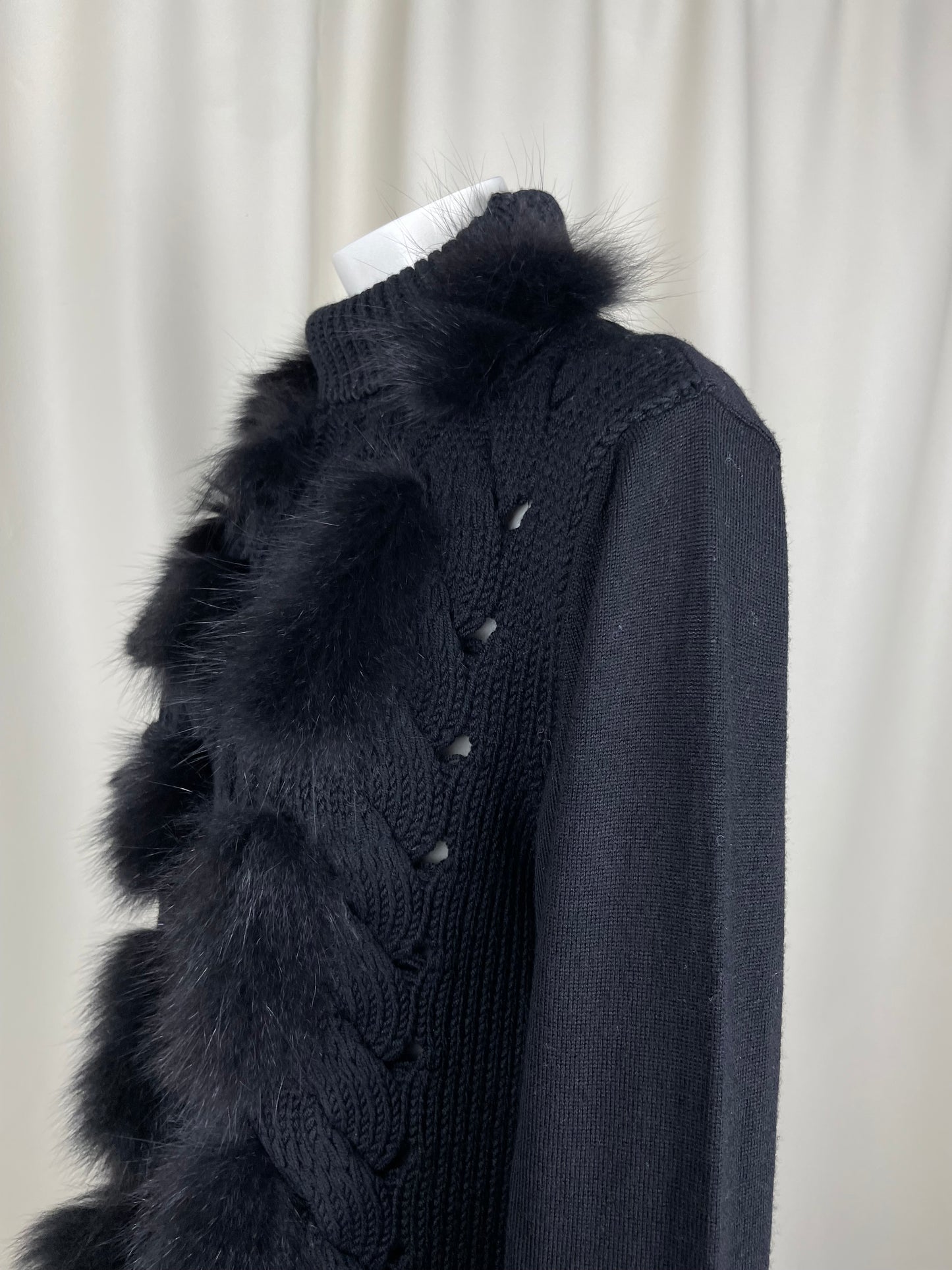 Georges Rech Fur Sweater (L)