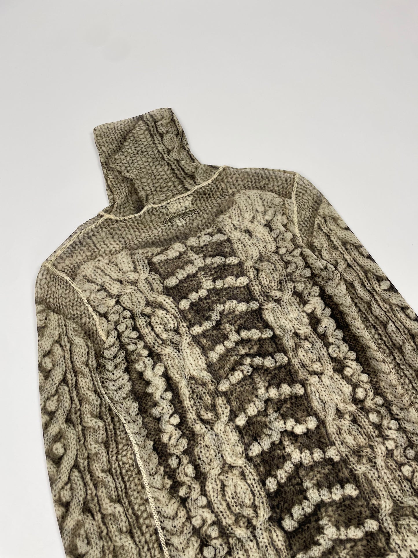 Jean Paul Gaultier F/W 2004 Trompe L’oeil Mesh
