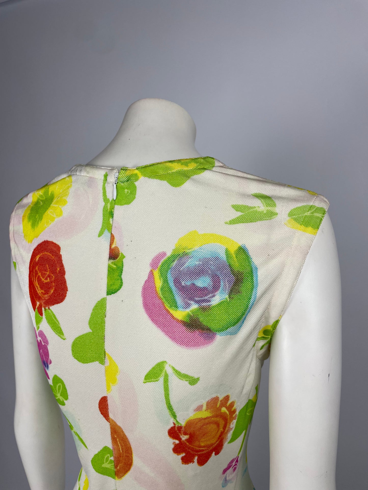 Gianni Versace Couture S/S 1996 Flower Print Top