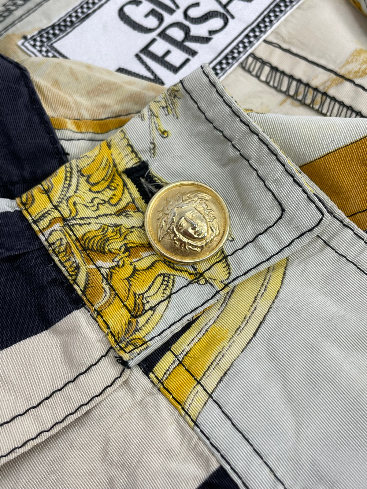 Gianni Versace S/S 1992 Barroque print jacket