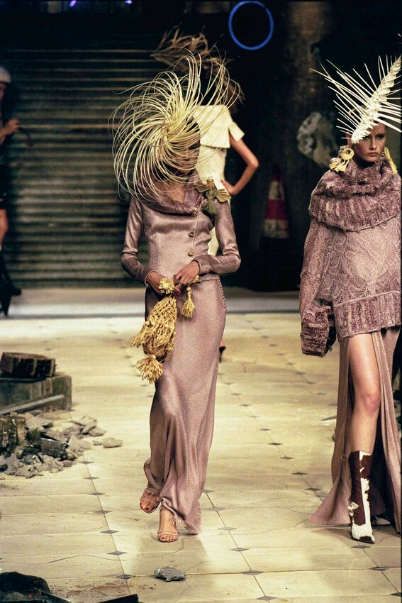 John Galliano F/W 1999 asymmetrical jacket