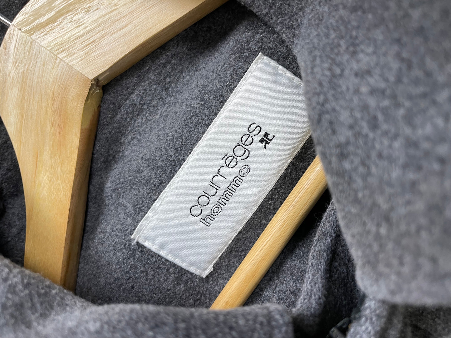 Courrèges Wool Coat (M)