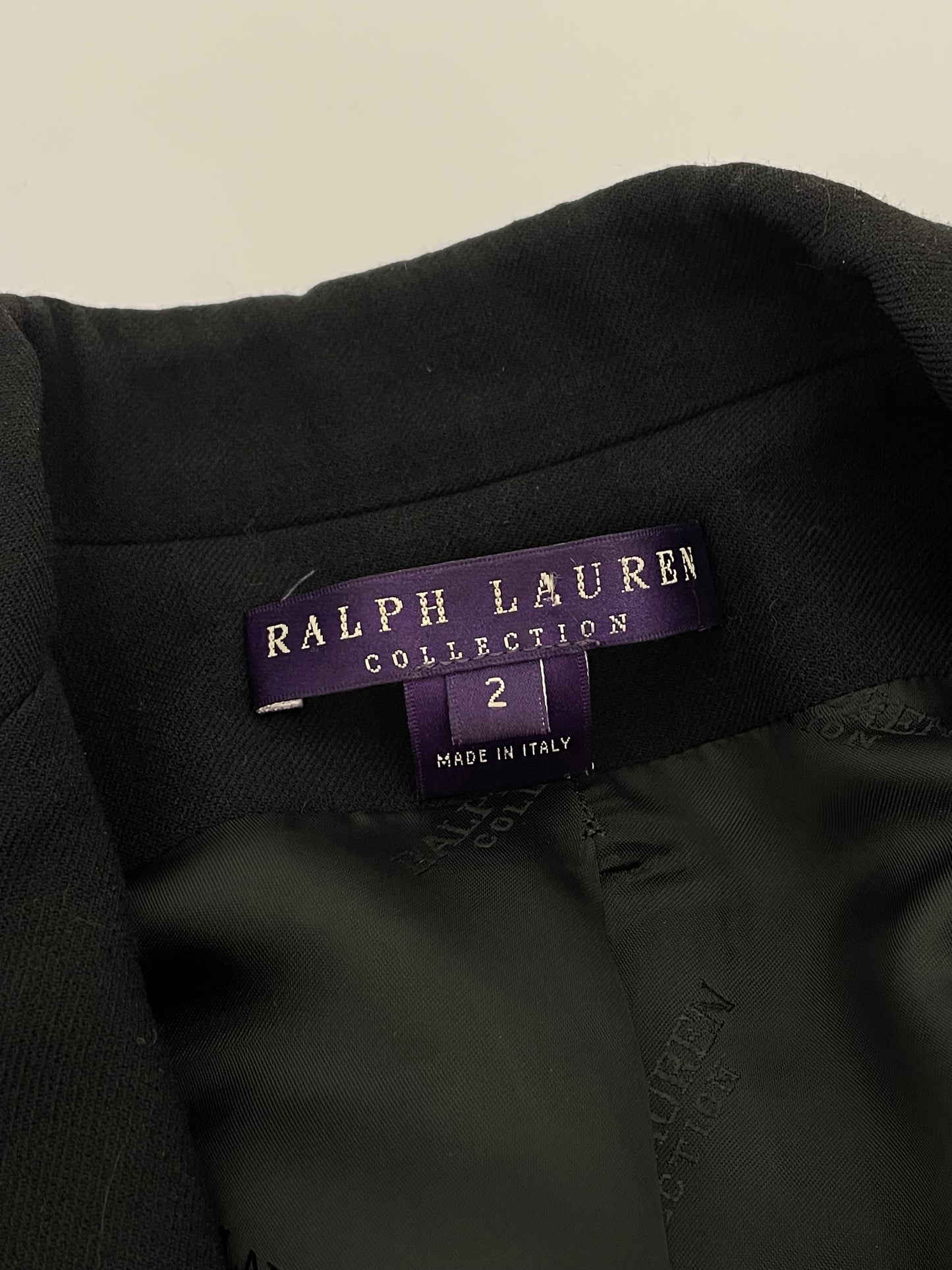 Ralph Lauren Purple Label 2000’s Pianist tail blazer.
