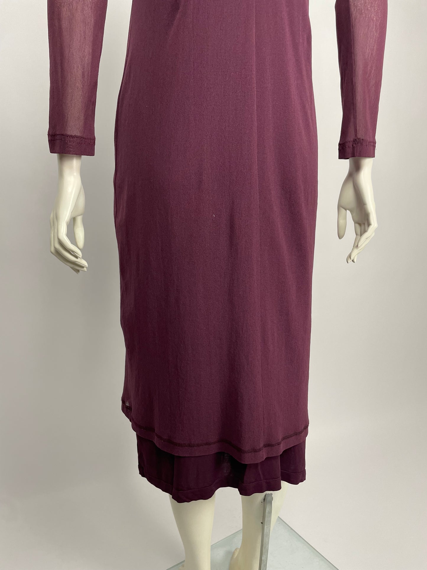 Plein Sud 1990's maxi dress and cardigan set.