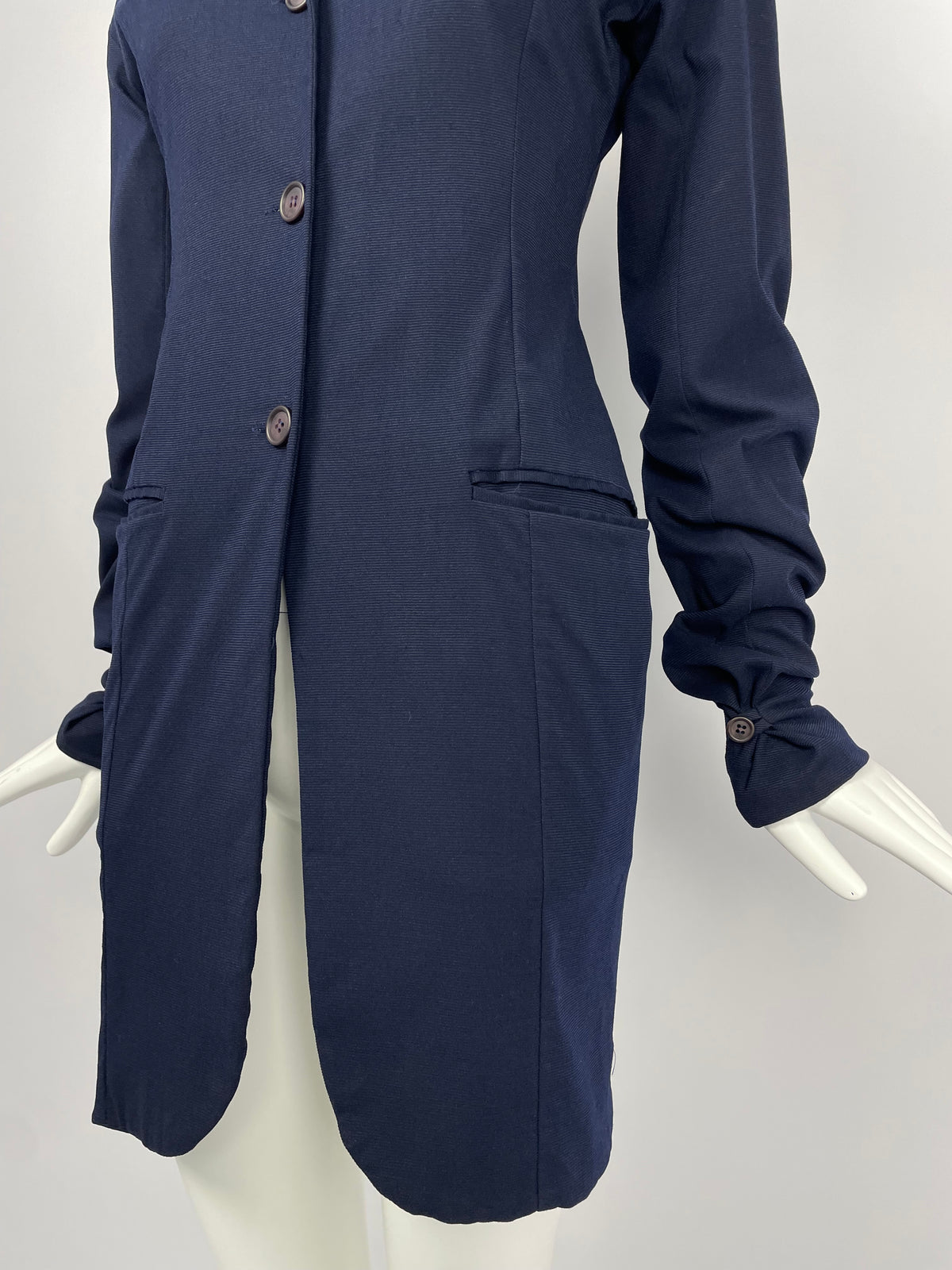 Dolce & Gabbana early 1990's Elastic corduroy coat