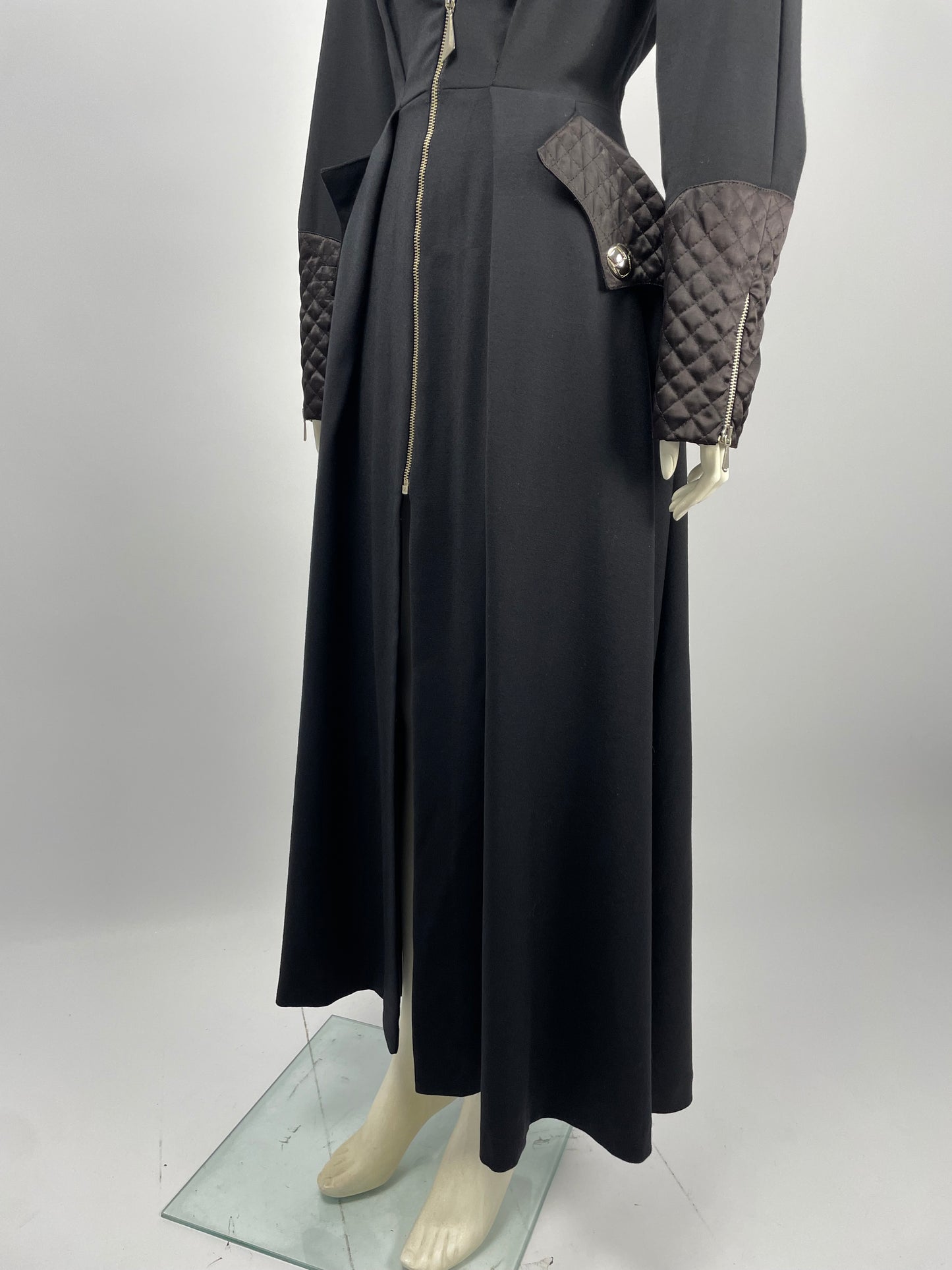 Thierry Mugler 1980’s asymmetrical coat.