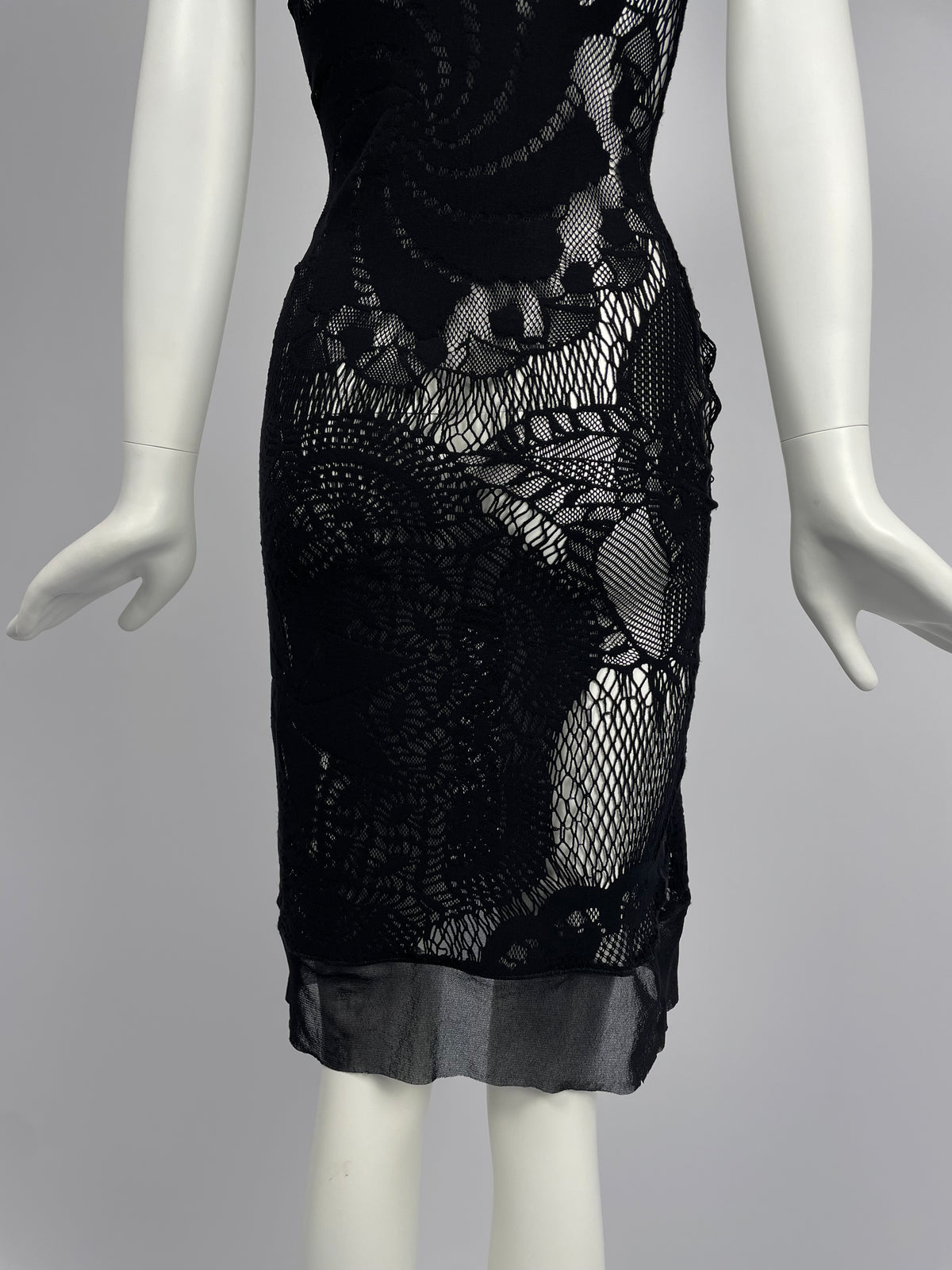 Jean Paul Gaultier S/S 2008 lace dress