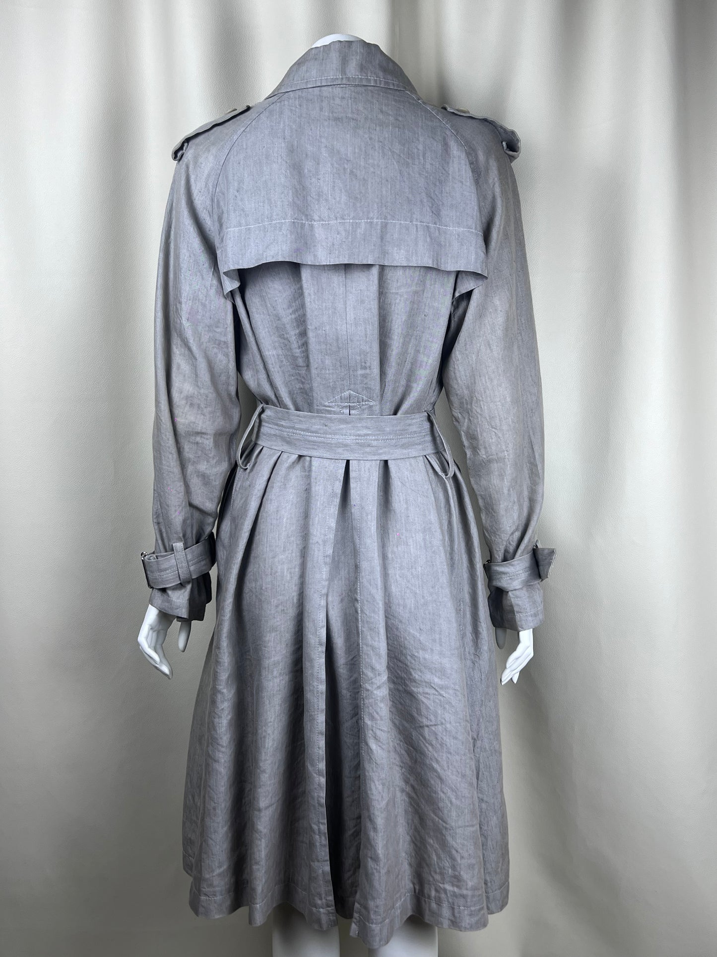 Yohji Yamamoto Y’s A/W 2013 linen trench coat (L)