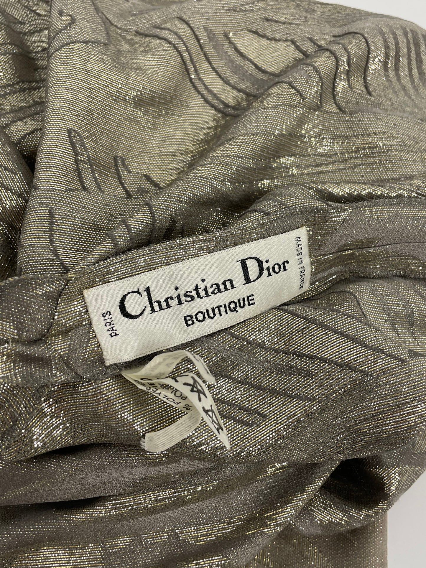 Dior late 1980’s squared fit maxi dress.