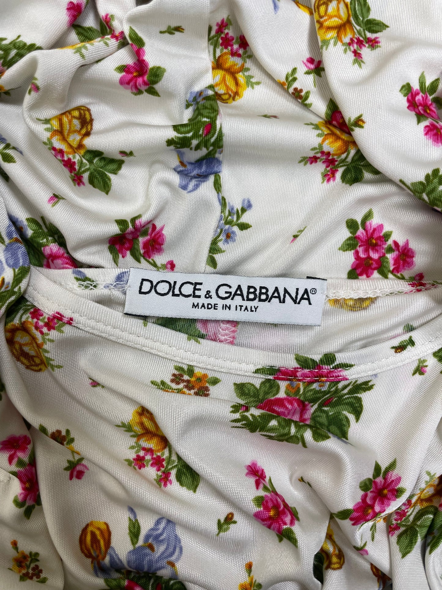 Dolce & Gabbana 1990’s Floral Maxi Dress