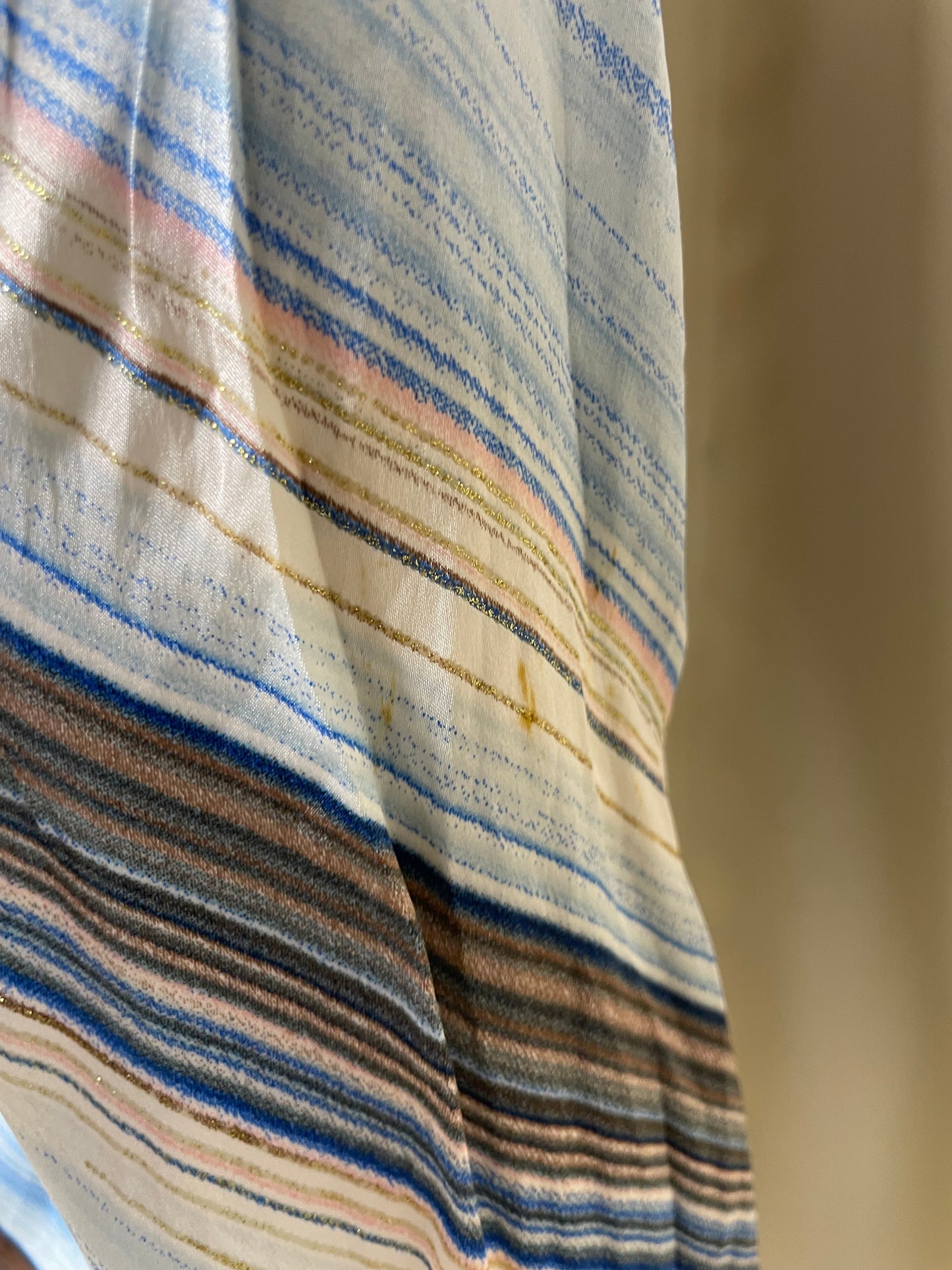 Roberto Cavalli S/S 2004 Silk Printed Chemise (M)