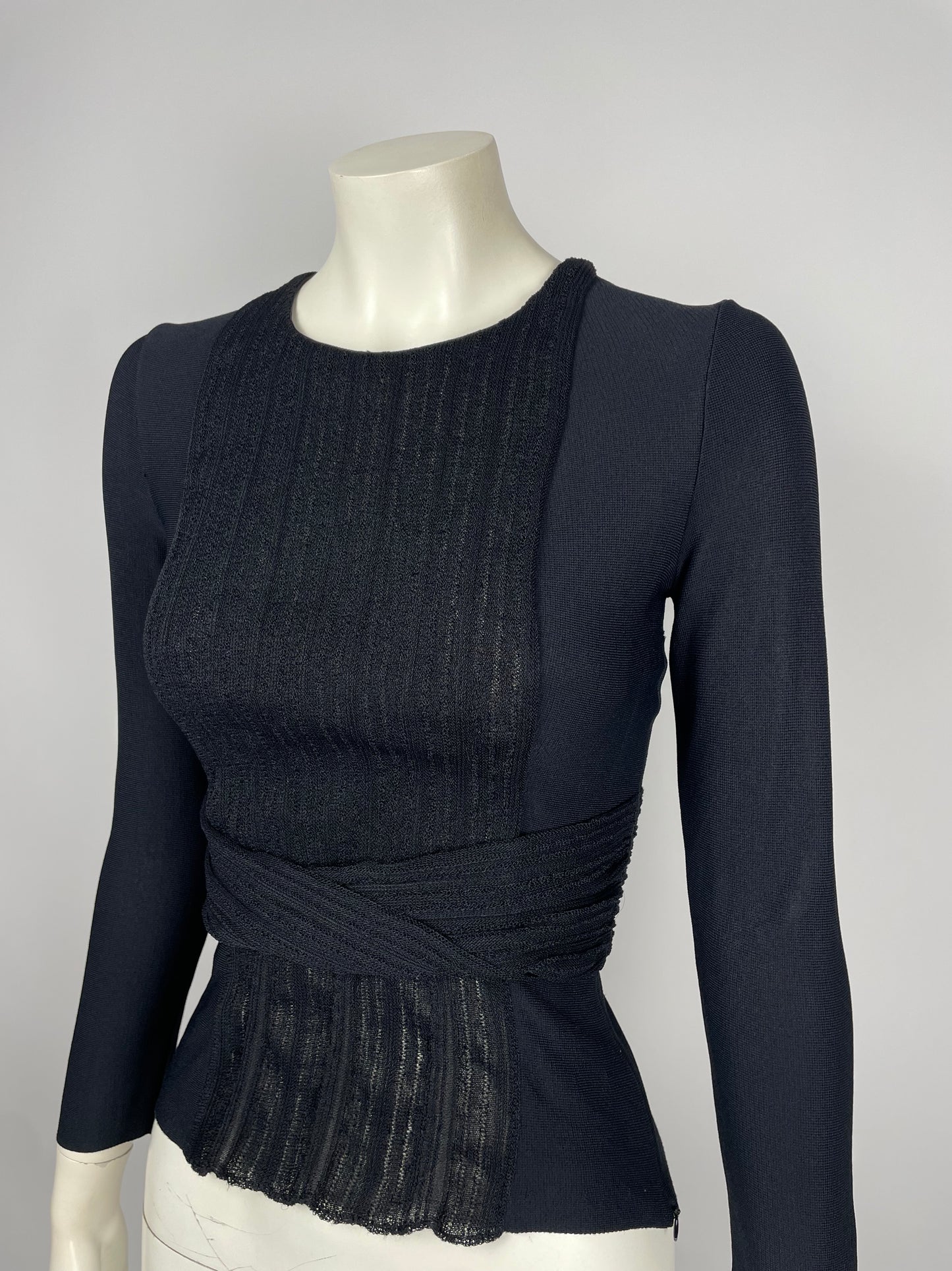 Dior by F/W 2012 knit top.