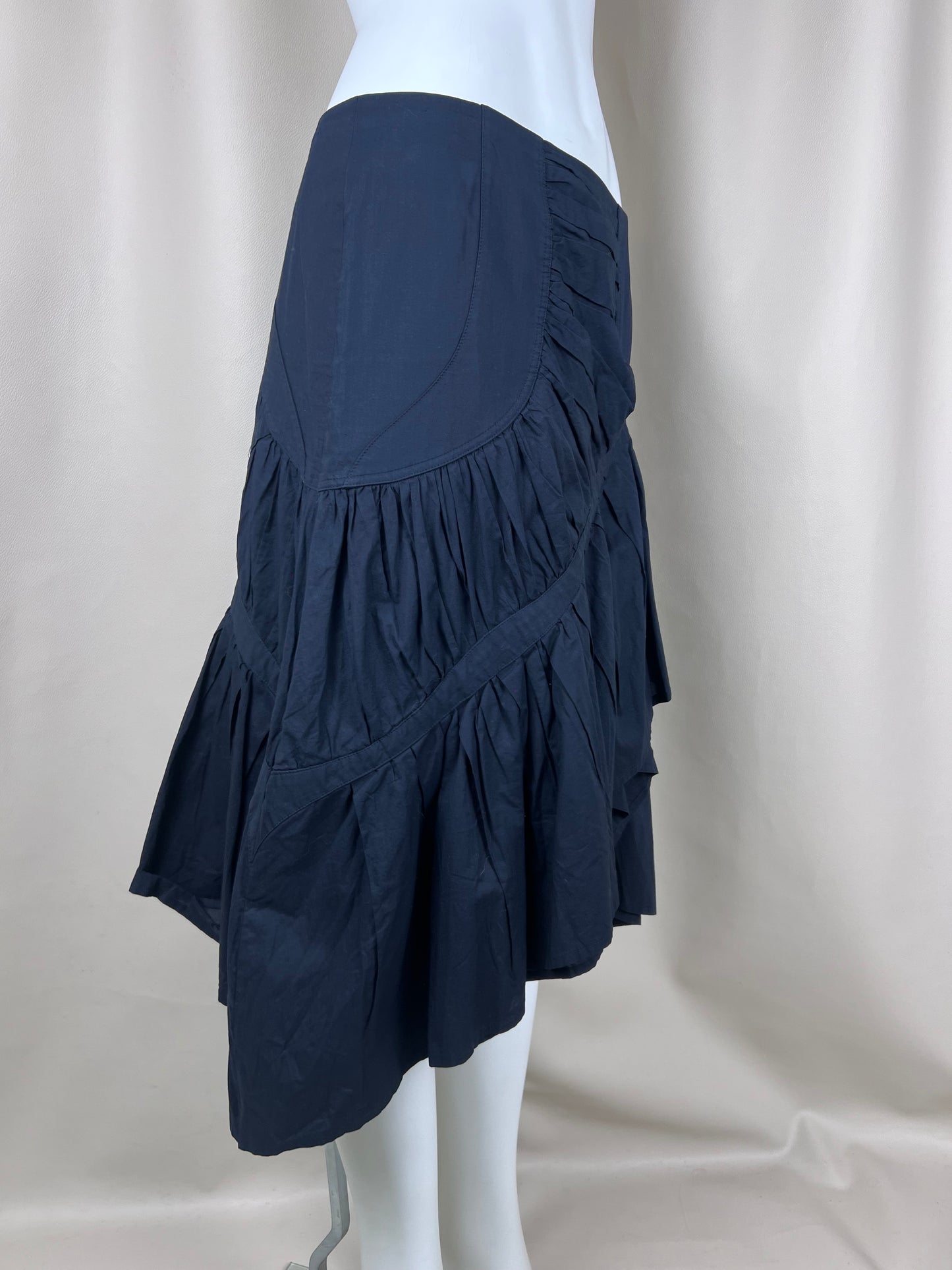 Issey Miyake mid 2000’s flared midi skirt (M)