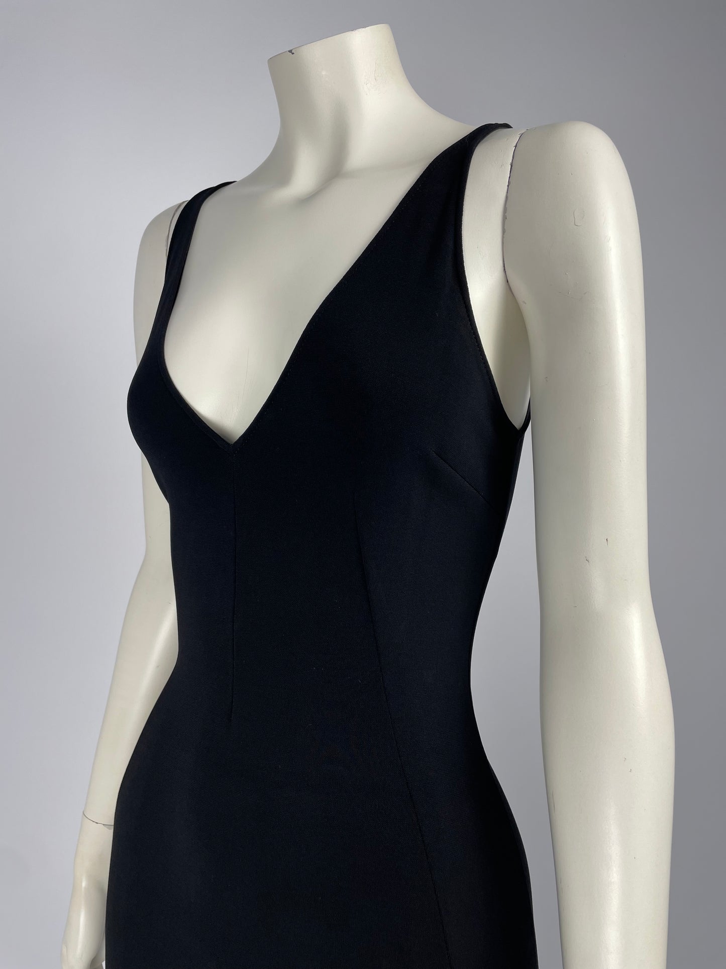 Dolce & Gabbana 1990’s Tailored V neck dress.