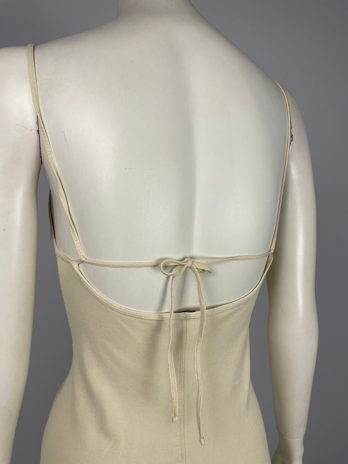 Plein Sud S/S 1993 tie mini dress.