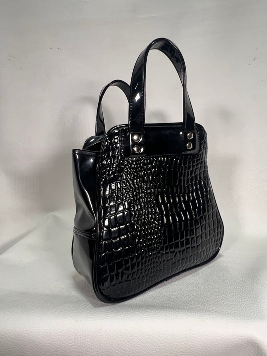 Comme des Garçons Synthetic crocodile leather handbag