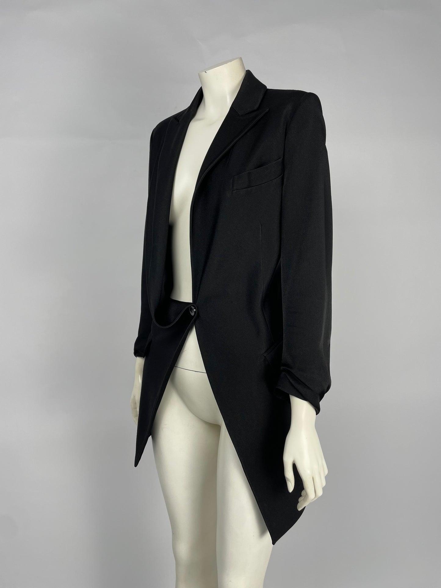 John Galliano S/S 2004 overlapped close up blazer