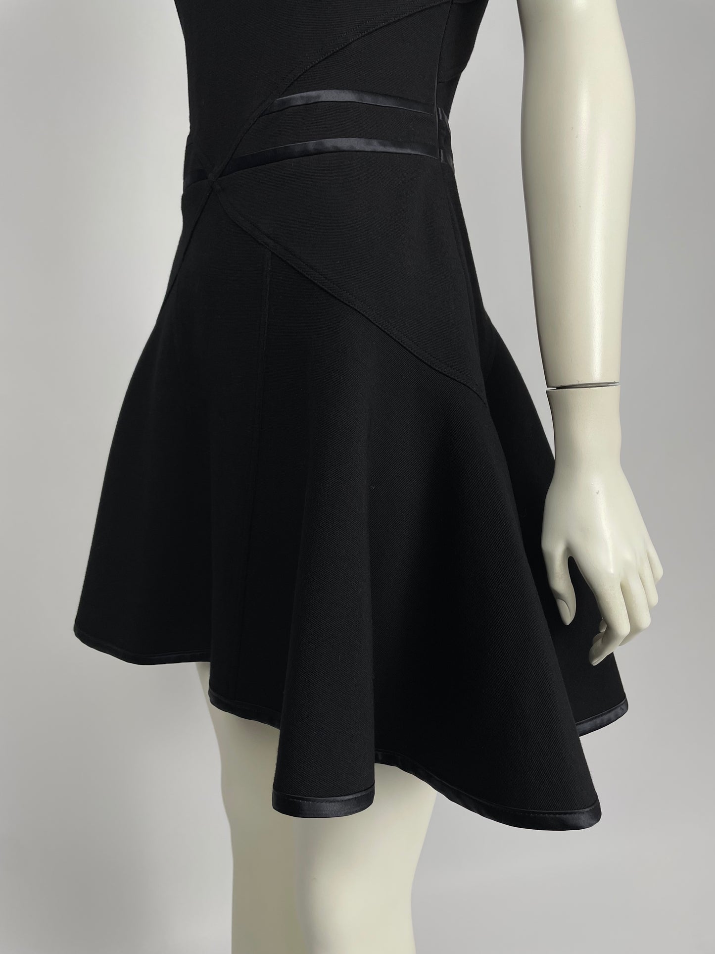 Givenchy 2012 Heavy knit flared dress