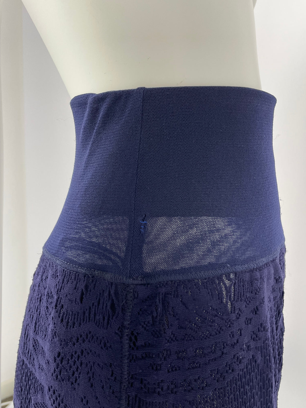 Jean Paul Gaultier S/S 2008 laser cut maxi skirt
