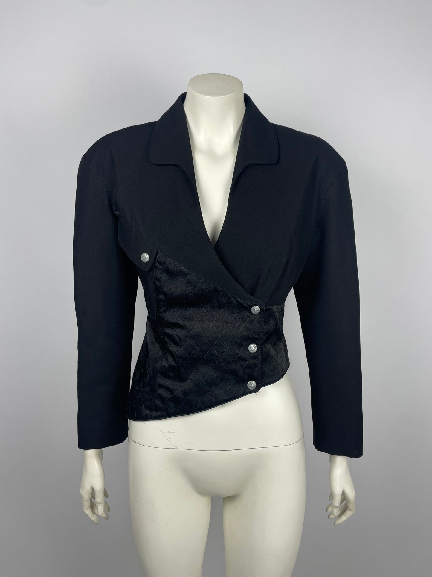 Thierry Mugler 1980’s Asymmetrical Jacket
