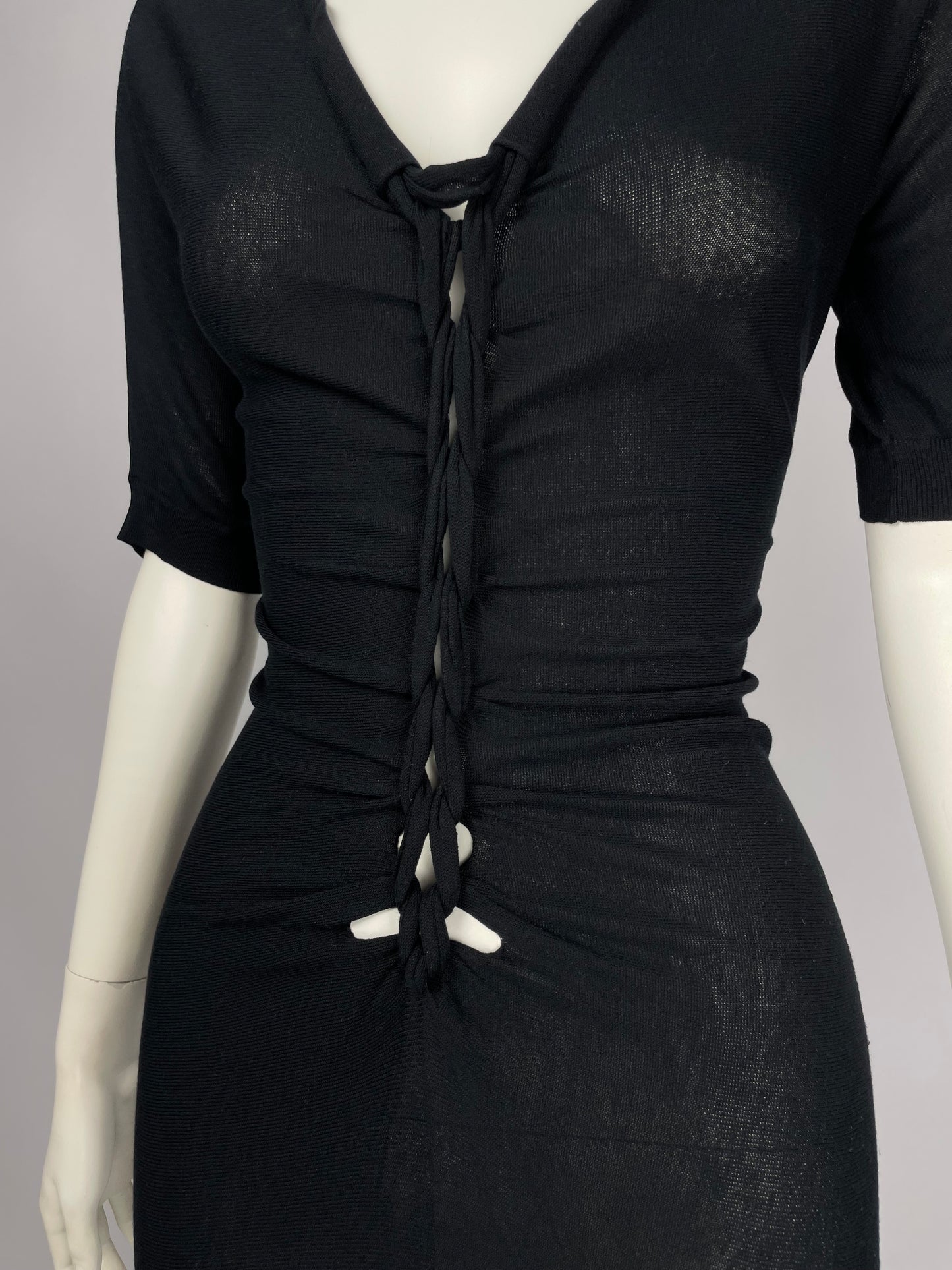 Jean Paul Gaultier 1990’s Knit Maxi Dress.