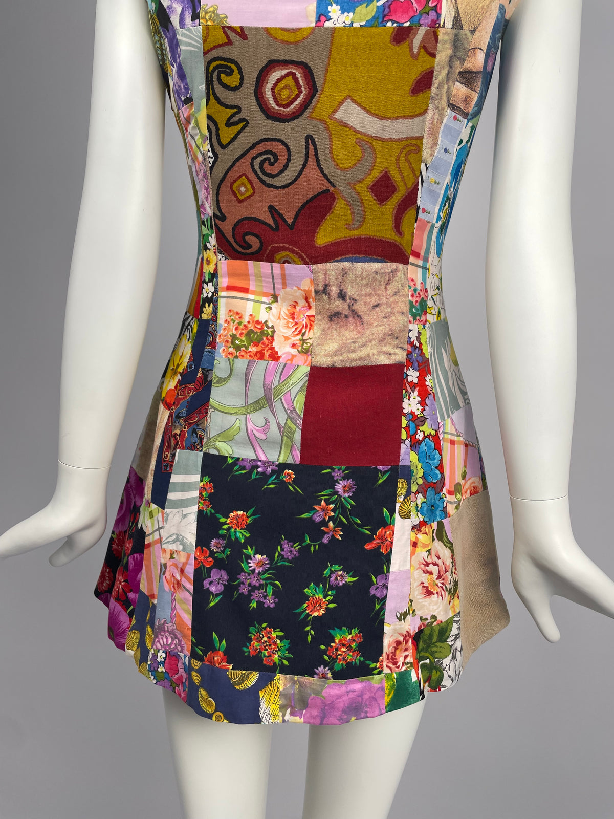 Dolce & Gabbana S/S 1993 Patchwork dress